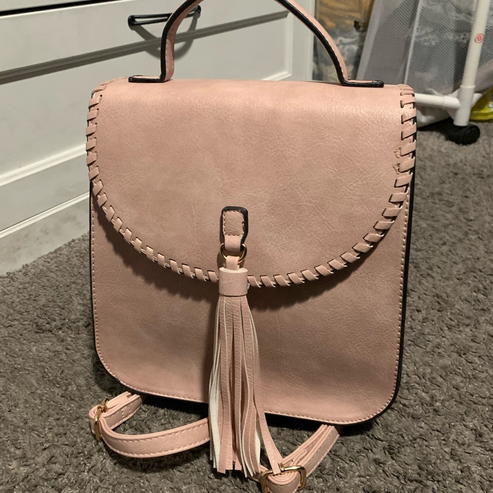 Like ASOS Pink backpack - Picture 2 of 6